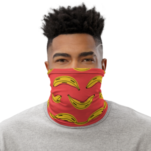 Neon Bananas Neck Gaiter/Face Covering