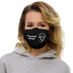 Diamond Hands Face Mask