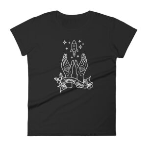 Diamond Hands Tattoo - Womens